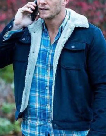 Titans S3 Alan Ritchson (Hank Hall) Blue Cotton Jacket