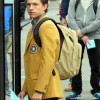 Tom Holland Peter Parker Spiderman Homecoming Yellow Coat Tom Holland Peter Parker Spiderman Homecoming Yellow Coat