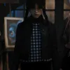 Wednesday Jenna Ortega (Wednesday Addams) Black Leather Jacket Wednesday Jenna Ortega (Wednesday Addams) Black Leather Jacket