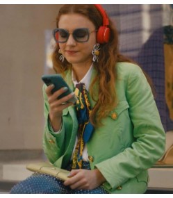 You Do You 2023 Ahsen Eroglu (Merve Kült) Green Cotton Jacket