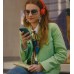 You Do You 2023 Ahsen Eroglu (Merve Kült) Green Cotton Jacket