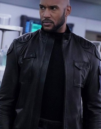 Agents of Shield Henry Simmons (Alphonso Mackenzie) Leather Jacket