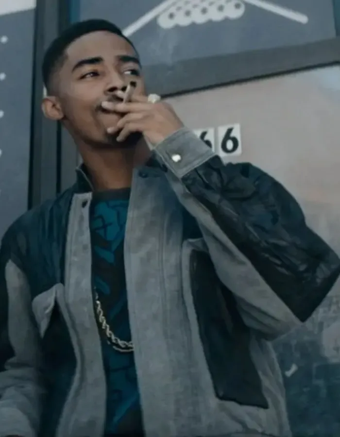 Bmf S2 Myles Truitt (B-Mickie) Suede Leather Jacket Bmf S2 Myles Truitt (B-Mickie) Suede Leather Jacket