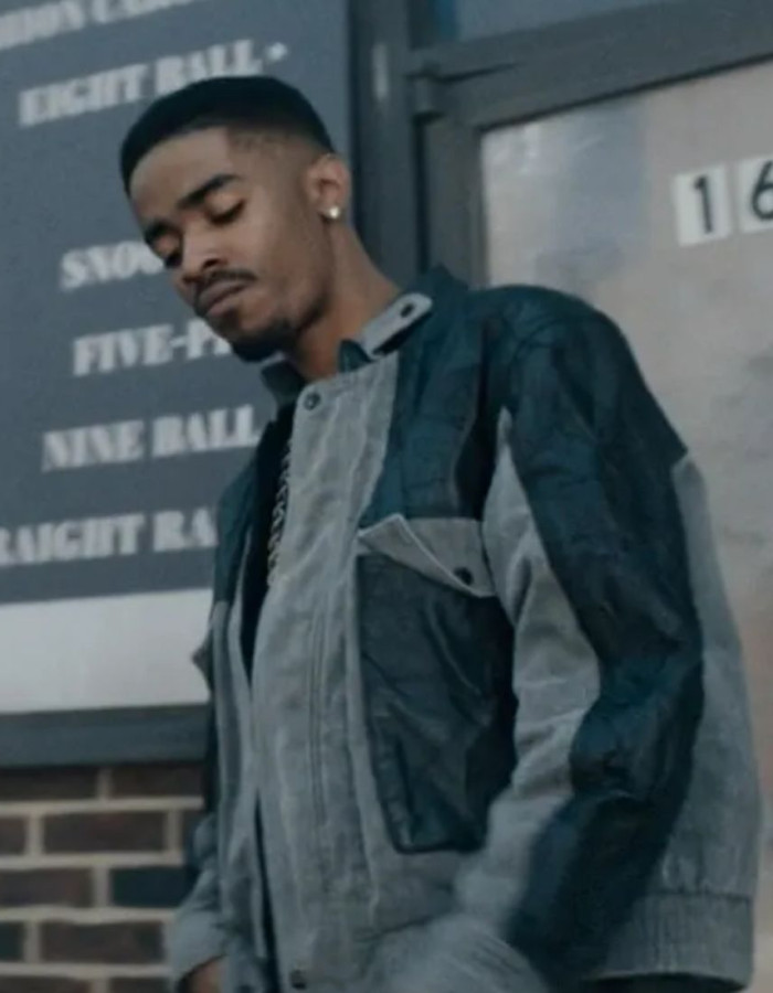 Bmf S2 Myles Truitt (B-Mickie) Suede Leather Jacket