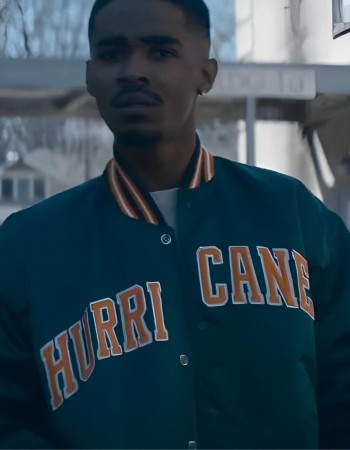 Bmf S2 Myles Truitt (B-Mickie) Bomber Satin Jacket