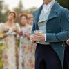 Bridgerton Luke Newton (Colin Bridgerton) Blue Velvet Tailcoat Bridgerton Luke Newton (Colin Bridgerton) Blue Velvet Tailcoat