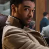 Bridgerton Rege-jean (Simon Basset) Beige Wool Tailcoat