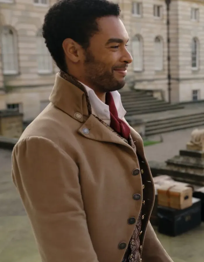 Bridgerton Rege-jean (Simon Basset) Beige Wool Tailcoat