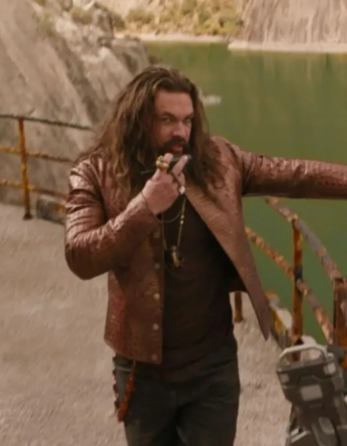Fast X 2023 Jason Momoa (Dante) Brown Leather Jacket