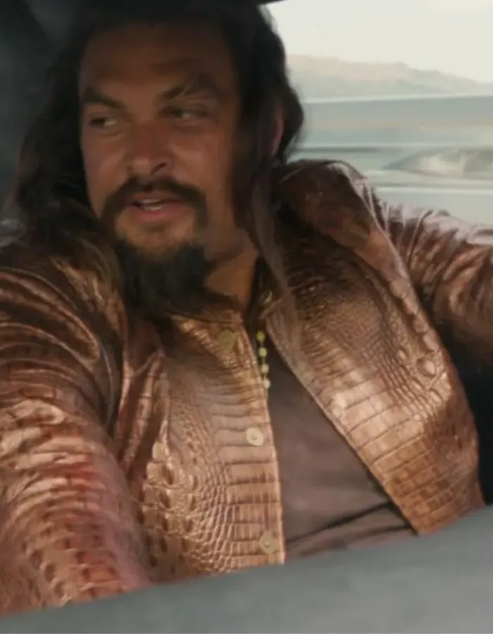 Fast X 2023 Jason Momoa (Dante) Brown Leather Jacket