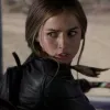 Ghosted 2023 Ana De Armas (Sadie Rhodes) Black Leather Jacket