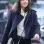 Heart of Stone 2023 Gal Gadot (Rachel Stone) Blue Wool Jacket