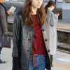 Lost Girls and Love Hotels Alexandra Daddario (Margaret) Black Coat Lost Girls and Love Hotels Alexandra Daddario (Margaret) Black Coat