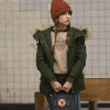 Love Life Anna Kendrick (Darby) Olive Green Parachute Jacket