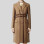 Love Life Anna Kendrick (Darby) Brown Wool Trench Coat