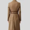 Love Life Anna Kendrick (Darby) Brown Wool Trench Coat Love Life Anna Kendrick (Darby) Brown Wool Trench Coat