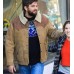 Love Life TV Series Nick Thune (Magnus) Brown Suede Leather Jacket