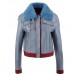 Love Life Zoe Chao (Sara Yang) Blue Leather Jacket