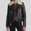 Love Life Zoe Chao (Sara Yang) Black Motorcycle Leather Jacket