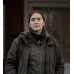 Mare of Easttown 2021 Sosie Bacon (Carrie Layden) Black Cotton Jacket