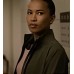 The Night Agent 2023 Fola Evans Akingbola (Chelsea Arrington) Green Jacket