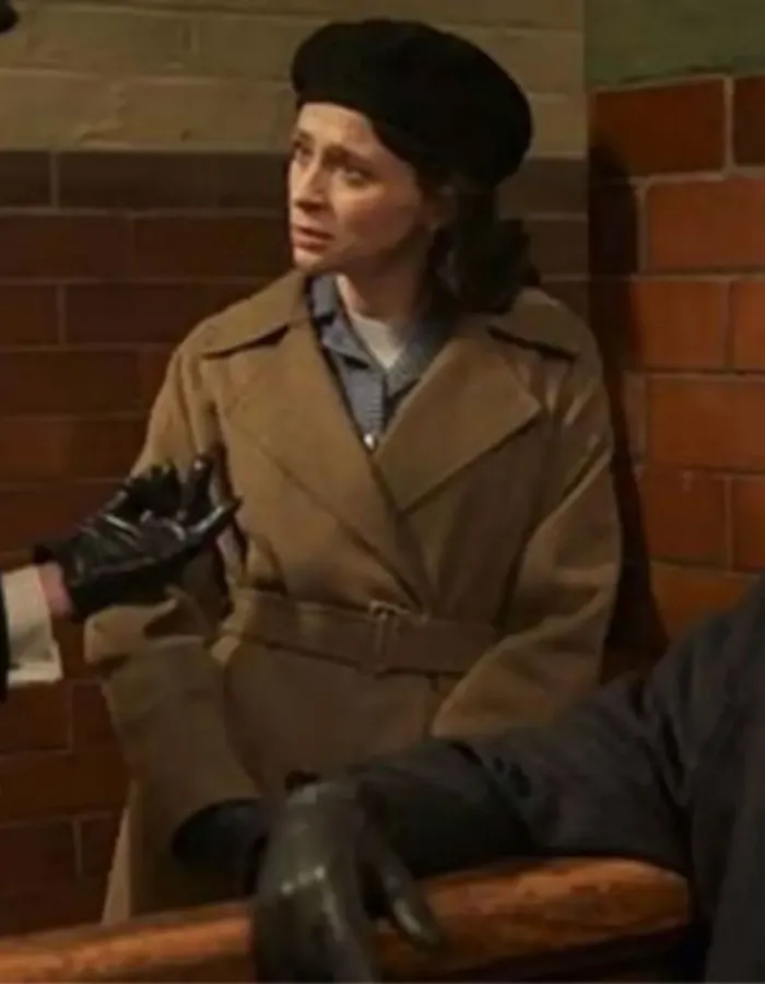 Peaky Blinders Charlene Mckenna (Laura Mckee) Wool Coat