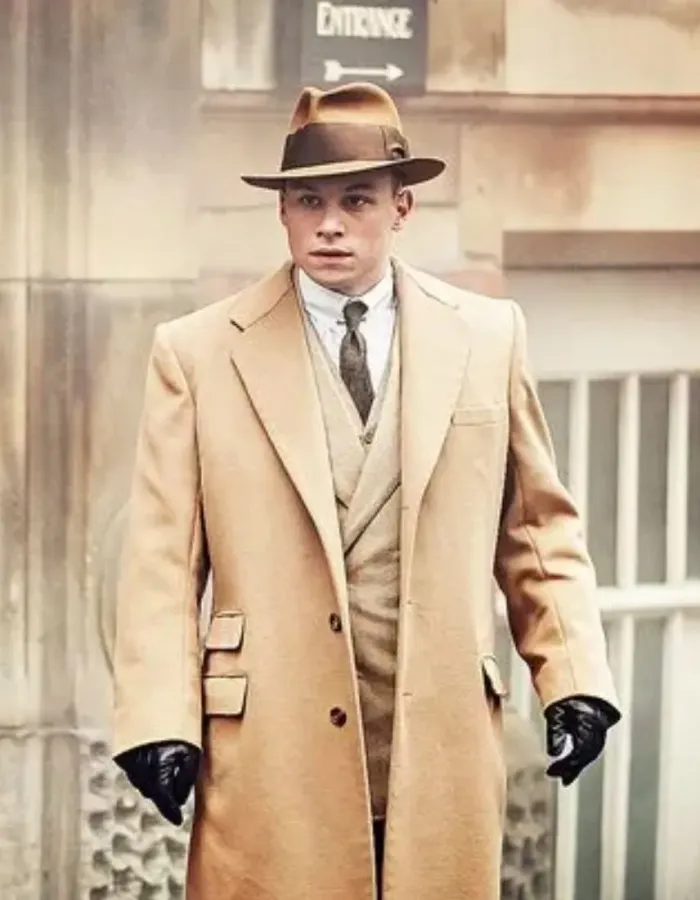 Peaky Blinders Finn Cole (Michael Gray) Brown Wool Coat Peaky Blinders Finn Cole (Michael Gray) Brown Wool Coat