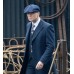 Peaky Blinders S5 Cillian Murphy (Thomas Shelby) Blue Wool Trench Coat