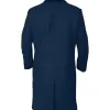 Peaky Blinders S5 Cillian Murphy (Thomas Shelby) Blue Wool Trench Coat