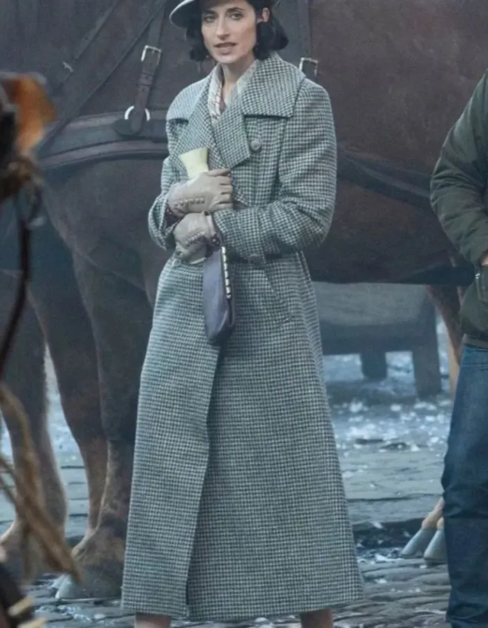 PEAKY BLINDERS S6 NATASHA KEEFFE (LIZZIE STARK) WOOL COAT