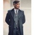 Peaky Blinders S6 Cillian Murphy (Thomas Shelby) Black Wool Coat