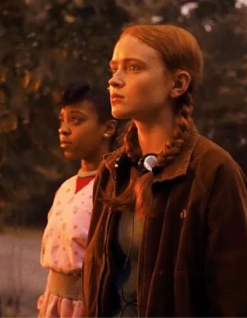 Stranger Things S4 Sadie Sink (Max Mayfield) Brown Jacket