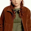 Stranger Things S4 Sadie Sink (Max Mayfield) Brown Jacket Stranger Things S4 Sadie Sink (Max Mayfield) Brown Jacket