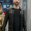 Ted Lasso Brett Goldstein (Roy Kent) Black Leather Jacket