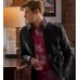 The Collective 2023 Lucas Till (Sam Alexander) Leather Black Jacket