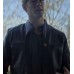 The Collective 2023 Lucas Till (Sam Alexander) Leather Black Jacket