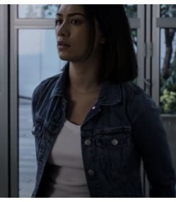 The Night Agent 2023 Luciane Buchanan (Rose Larkin) Denim Jacket