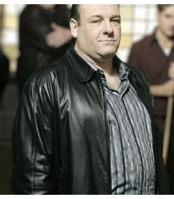 The Sopranos James Gandolfini (Tony Soprano) Leather Jacket