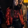 Wednesday 2022 Naomi J. Ogawa (Yoko Tanaka) Bomber Satin Jacket Wednesday 2022 Naomi J. Ogawa (Yoko Tanaka) Bomber Satin Jacket