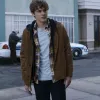 Wednesday 2022 Hunter Doohan (Tyler Galpin) Brown Corduroy Jacket