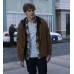 Wednesday 2022 Hunter Doohan (Tyler Galpin) Brown Corduroy Jacket