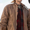Yellowstone Wes Bentley (Jamie Dutton) Brown Cotton Jacket