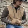 Yellowstone Luke Grimes (Kayce Dutton) Brown Cotton Vest
