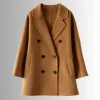 A Good Person Florence Pugh (Allison) Brown Wool Coat