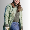 A Picture of Her 2023 Rhiannon Fish (Beth) Cotton Green Jacket