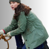 A Picture of Her 2023 Rhiannon Fish (Beth) Cotton Green Jacket