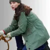 A Picture of Her 2023 Rhiannon Fish (Beth) Cotton Green Jacket