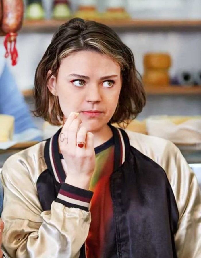 A Pinch of Portugal 2023 Johnna Dias-watson (Brooklyn) Satin Jacket A Pinch of Portugal 2023 Johnna Dias-watson (Brooklyn) Satin Jacket