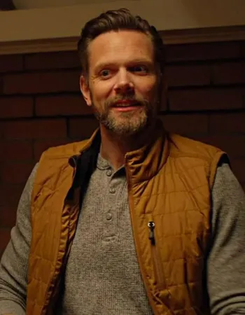 Animal Control Joel McHale (Frank Shaw) Brown Vest
