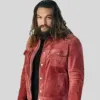 Aquaman and the Lost Kingdom Jason Momoa (Arthur Curry) Red Jacket